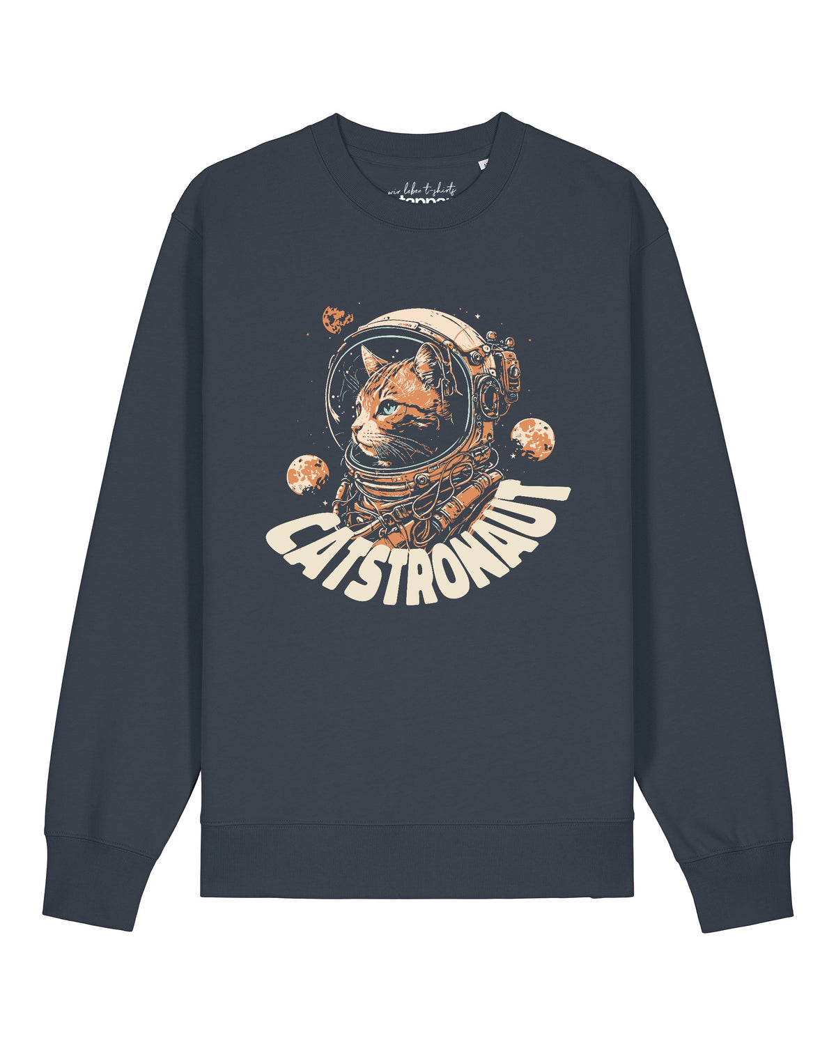 Catstronaut | Sweatshirt Unisex-front;C715