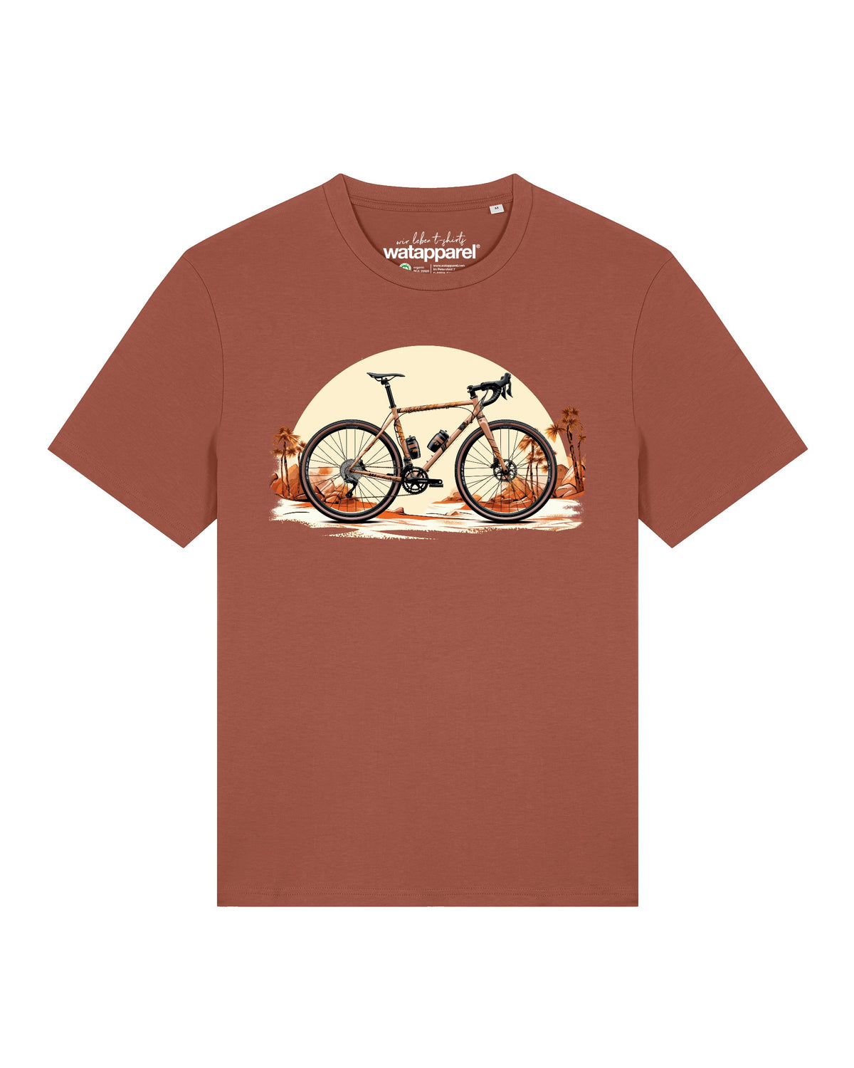 Gravelbike | T-Shirt Unisex-front;C730