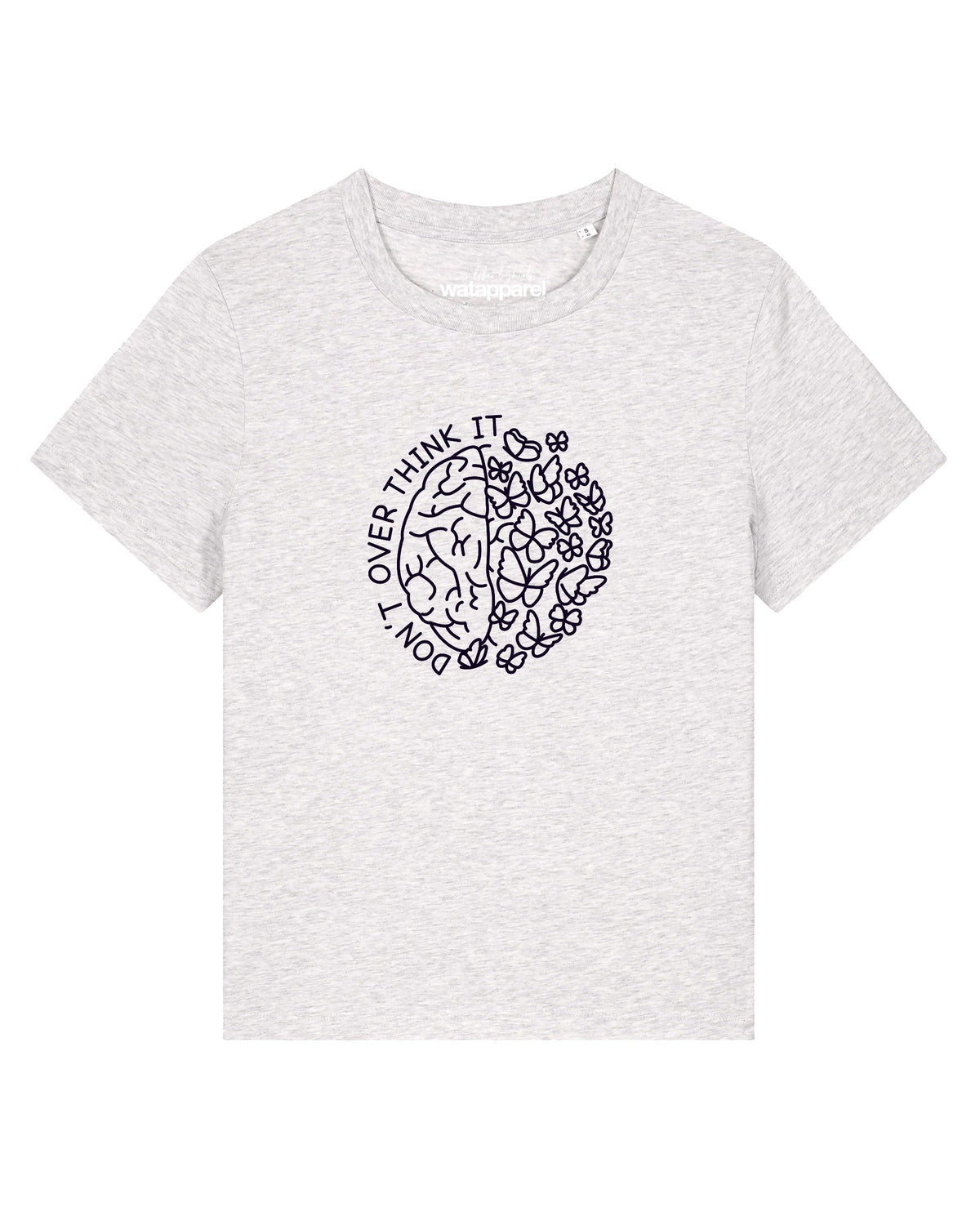 Don't overthink it | T-Shirt Frauen-front;C146