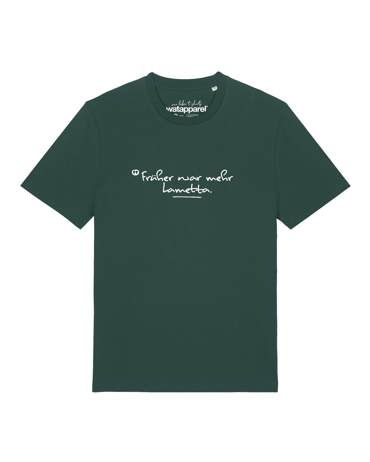 Früher war mehr Lametta | T-Shirt Unisex-front;C036