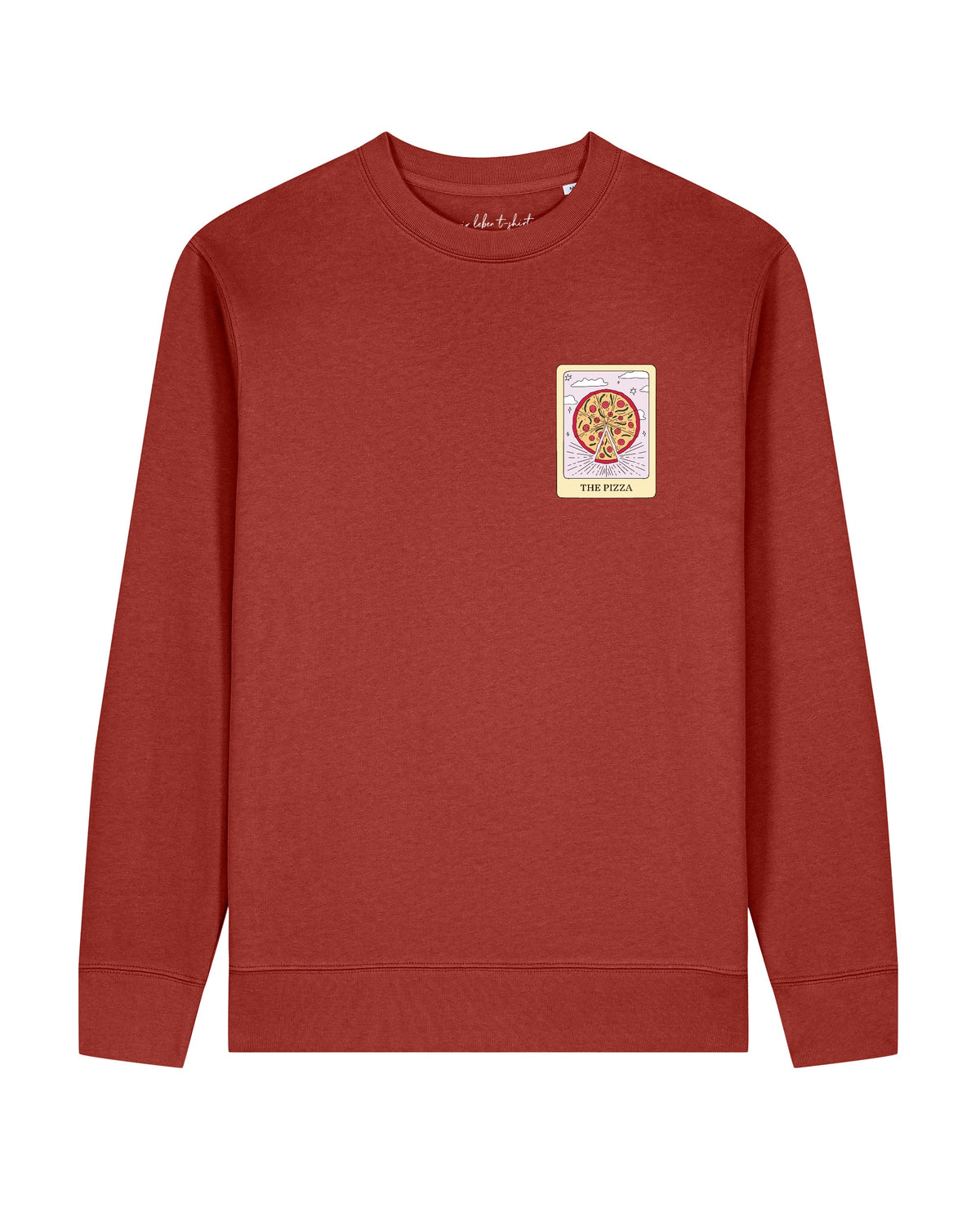 Tarot The Pizza | Sweatshirt Unisex-front;C150