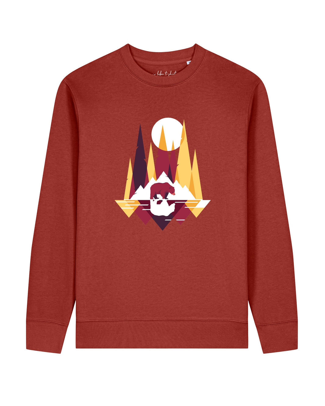 Von Bären und Bergen | Sweatshirt Unisex-front;C150