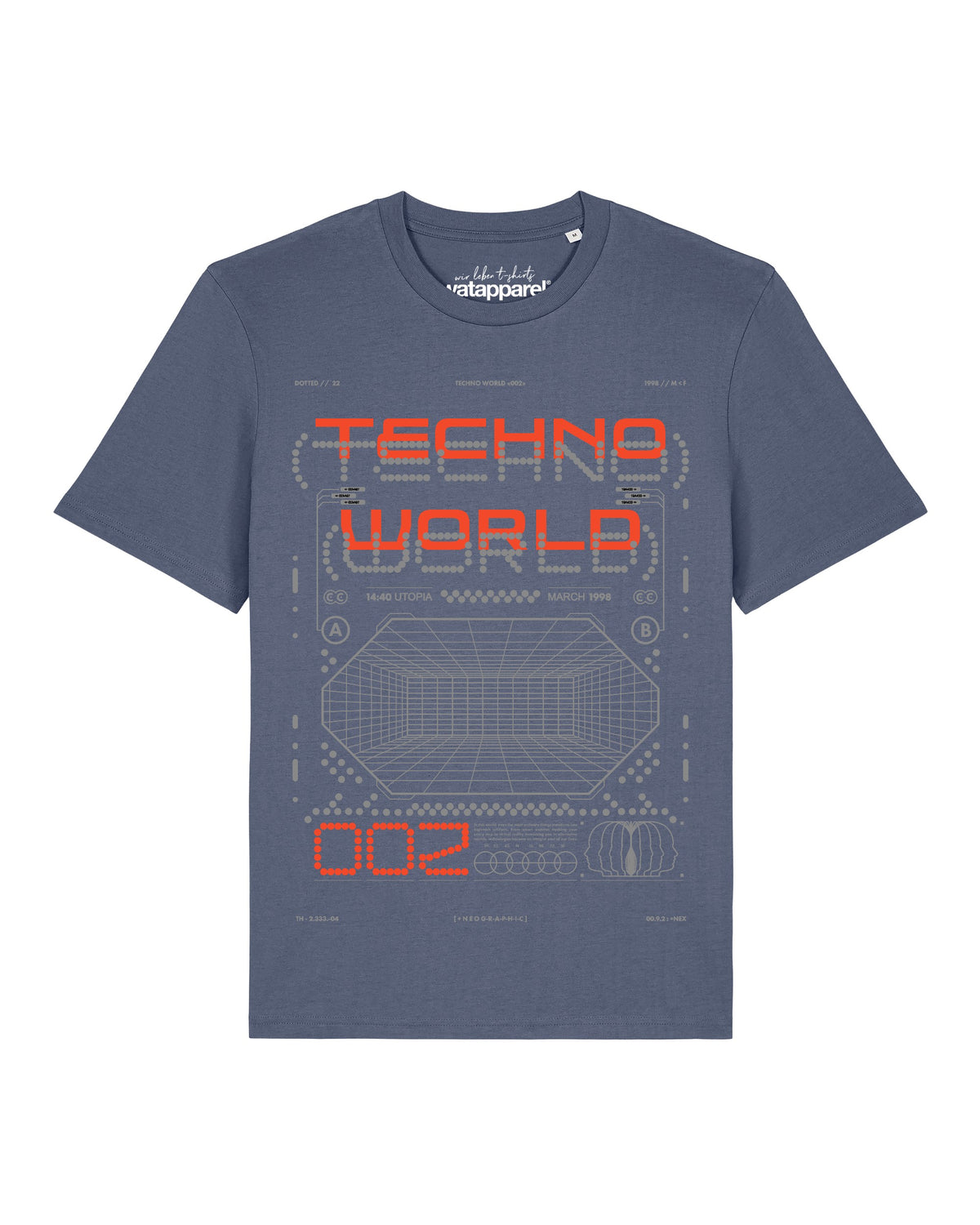 Technoworld | T-Shirt Unisex-front;C156