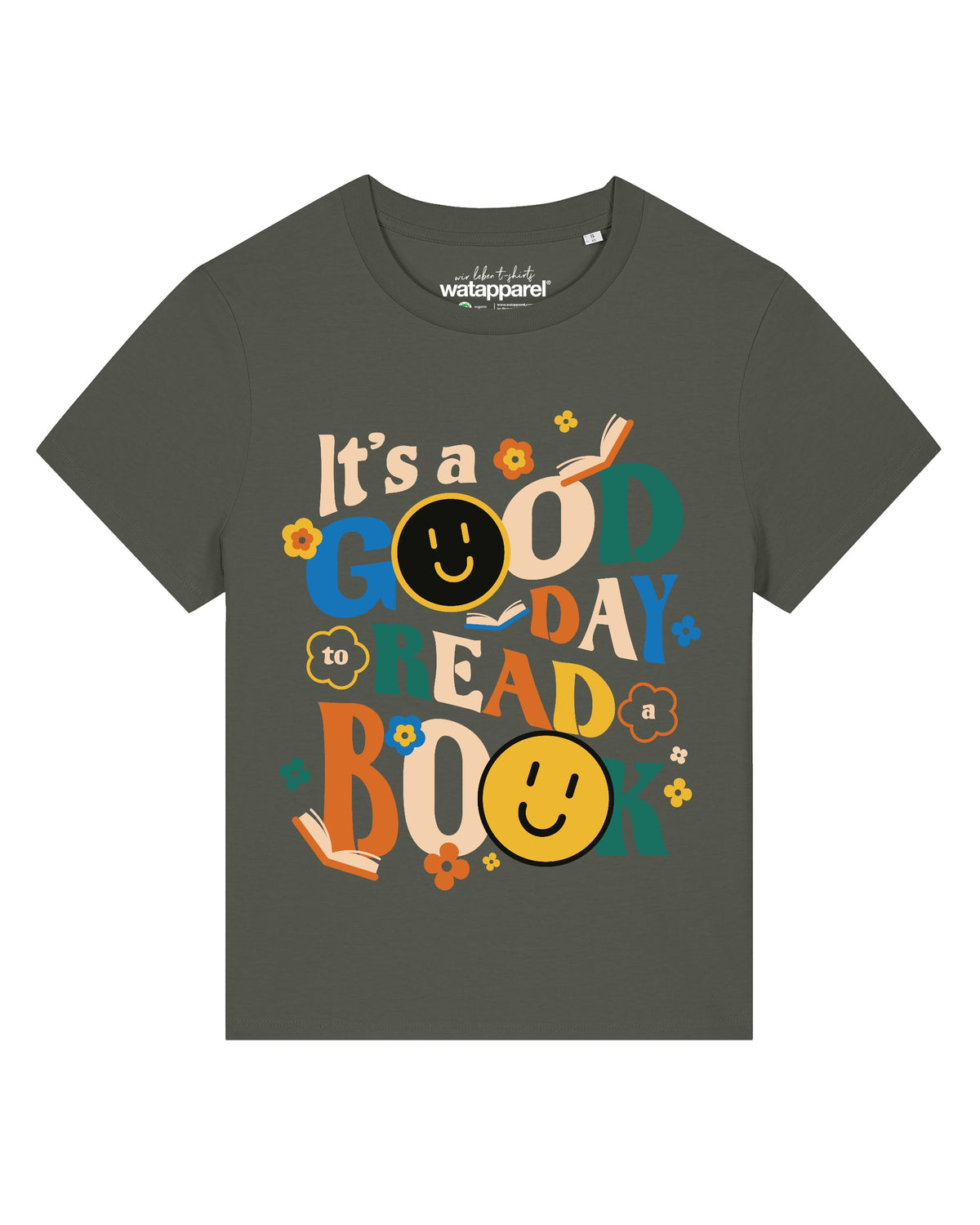 Good day to read a book | T-Shirt Frauen-front;C223