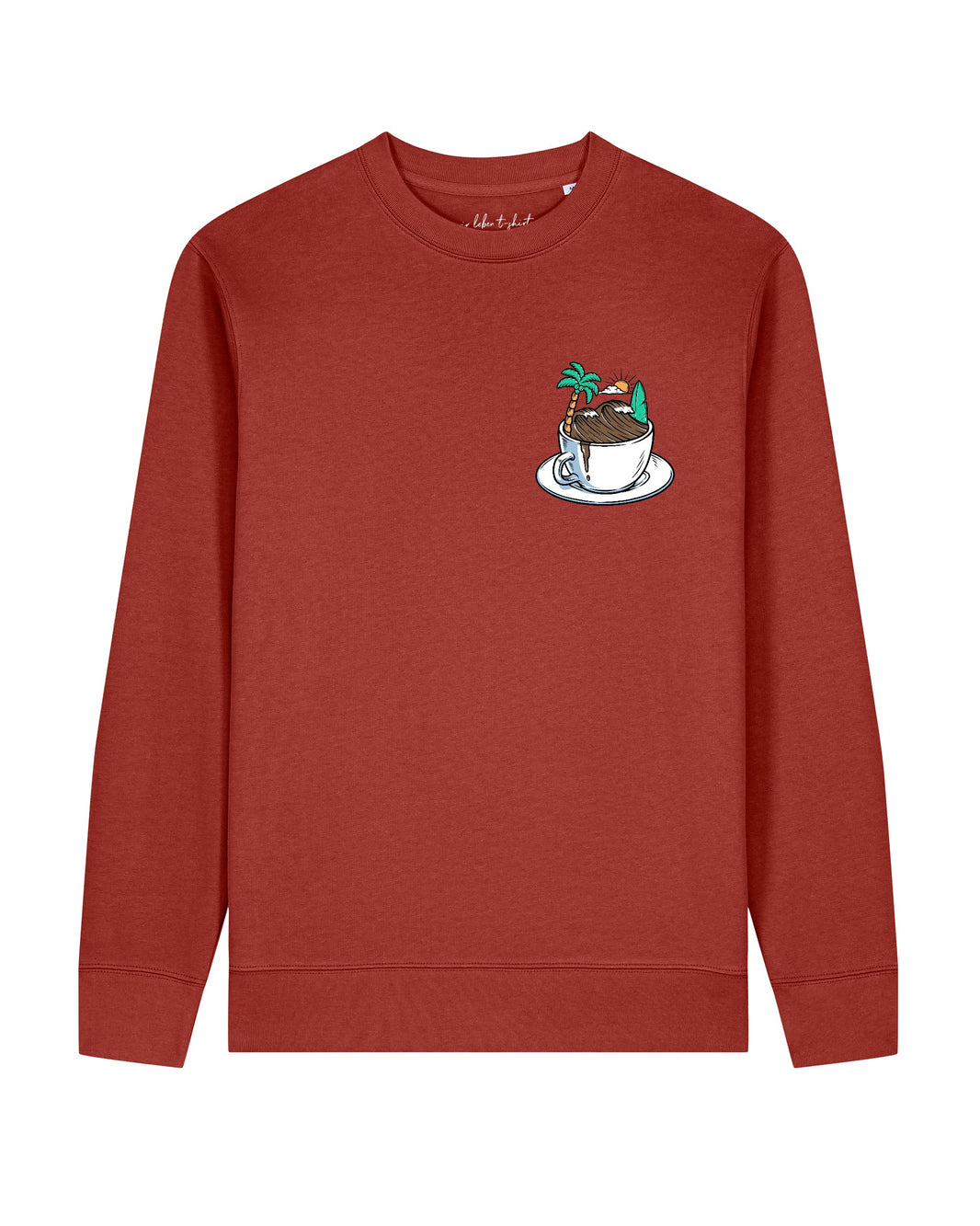 Coffee waves | Sweatshirt Unisex-front;C150