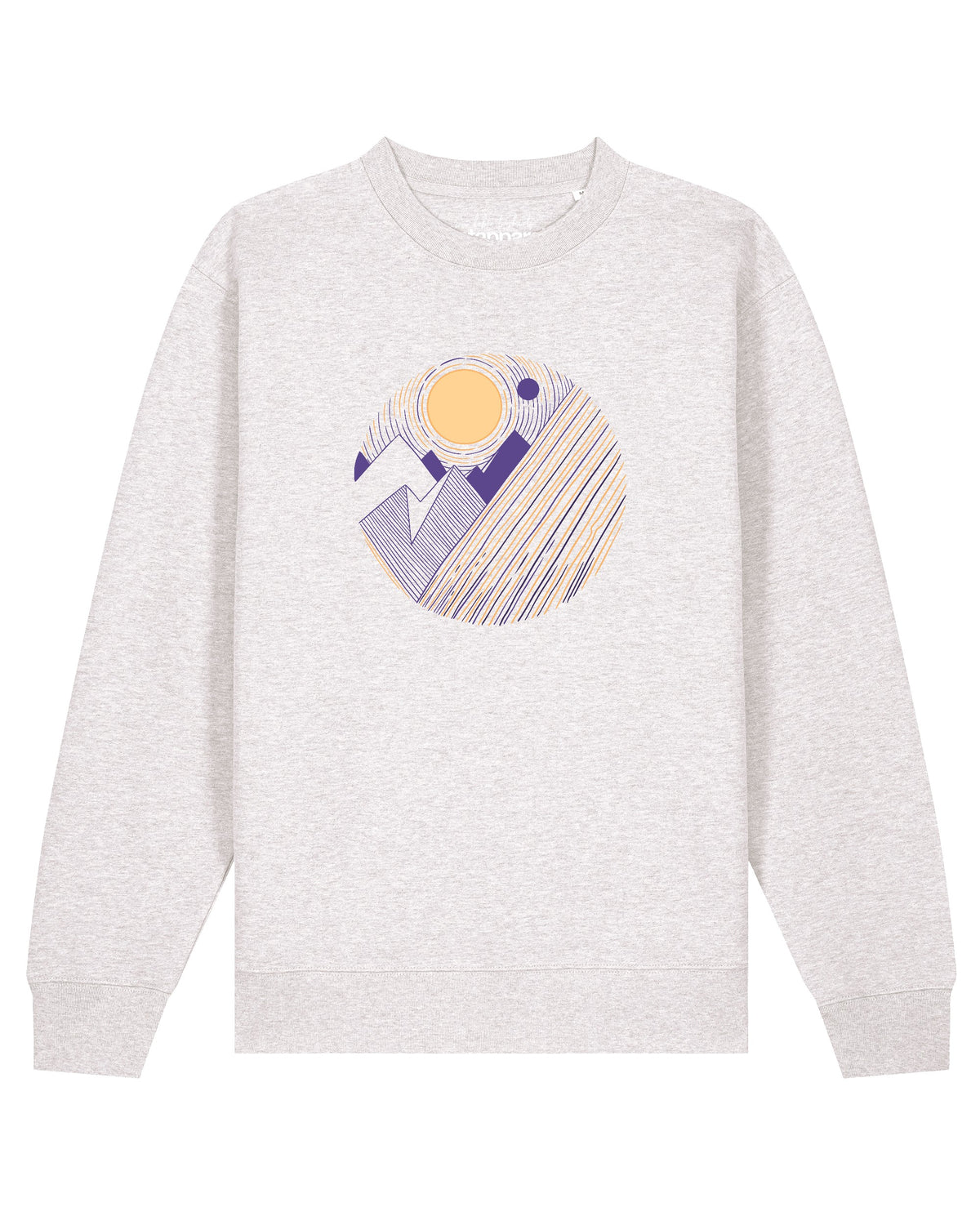Geometric Landscape 3 | Sweatshirt Unisex-front;C146