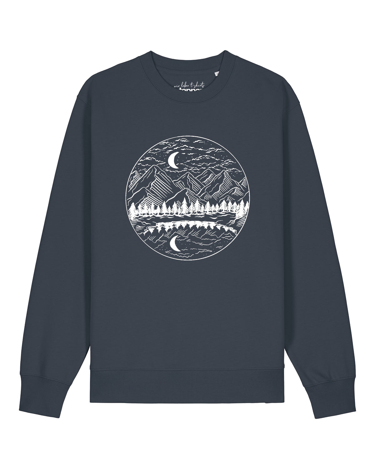 Mountains by night | Sweatshirt Unisex-front;C715
