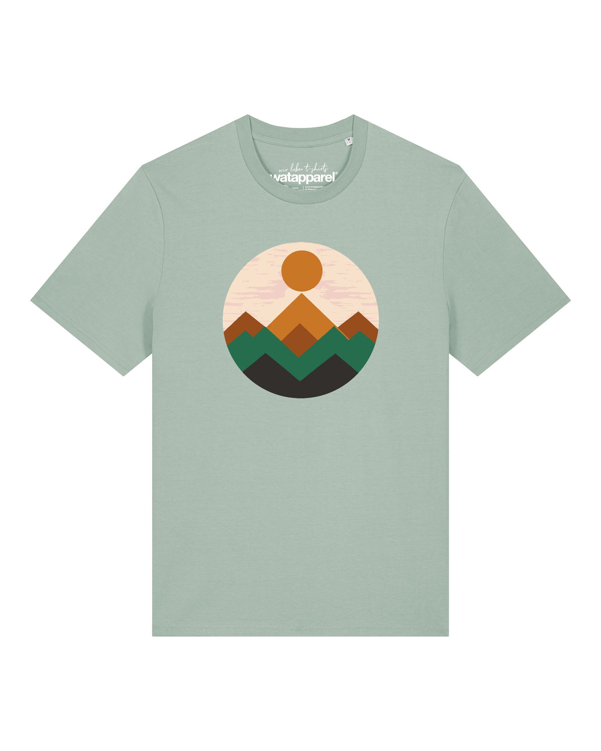 Geometric Landscape 2 | T-Shirt Unisex-front;C089