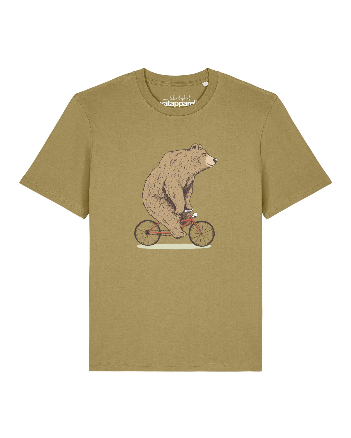 Fahrradbär | T-Shirt Unisex-front;C153