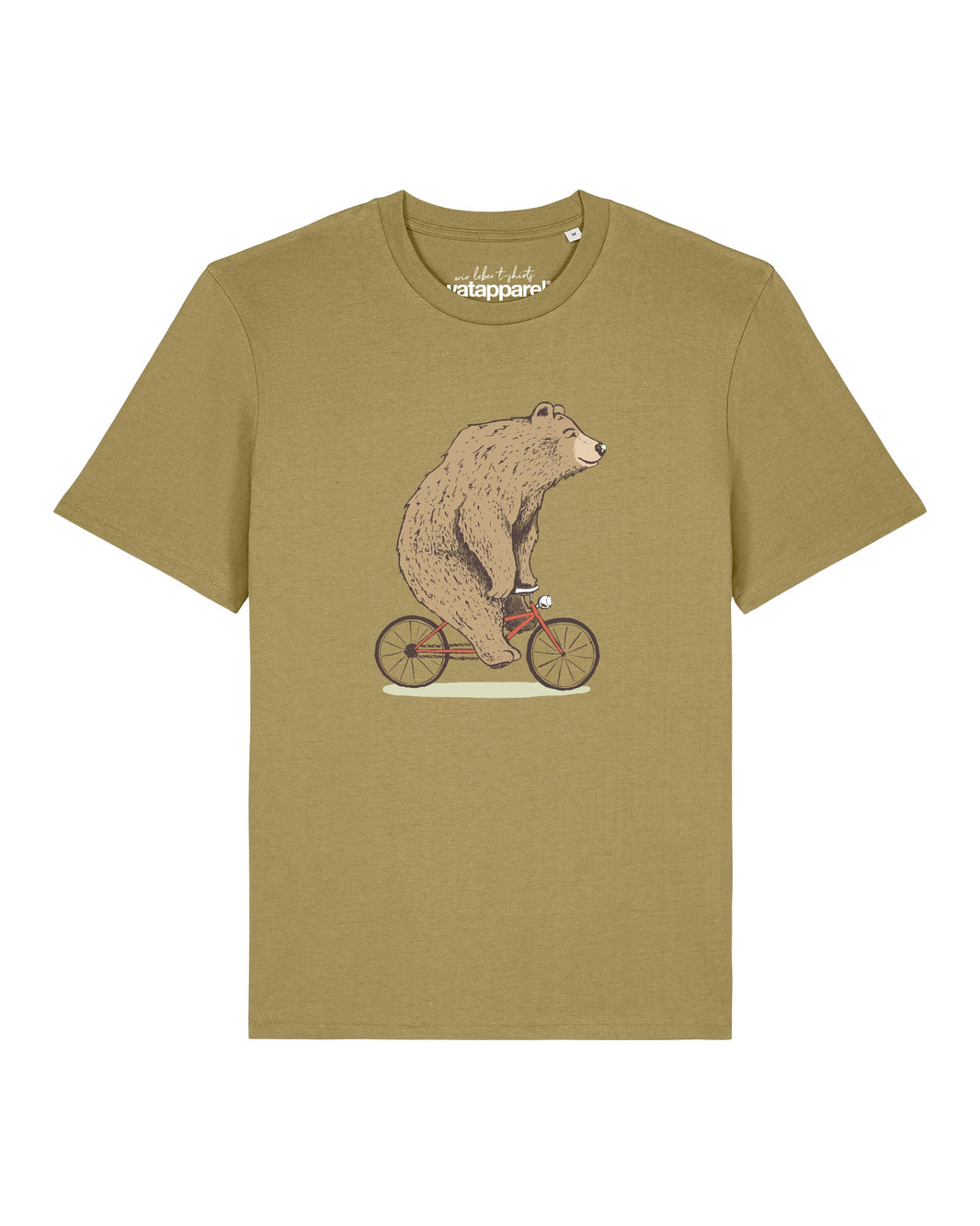 Fahrradbär | T-Shirt Unisex-front;C153