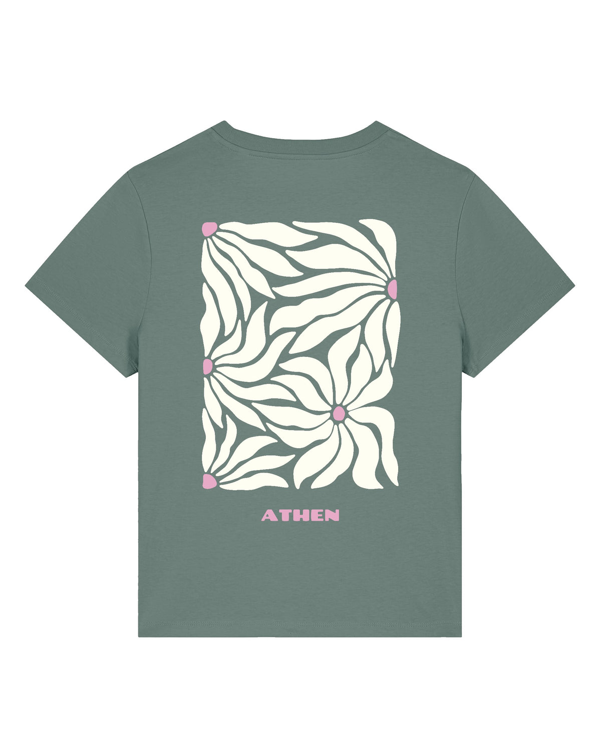 Athen Flora | T-Shirt Frauen-back;C144