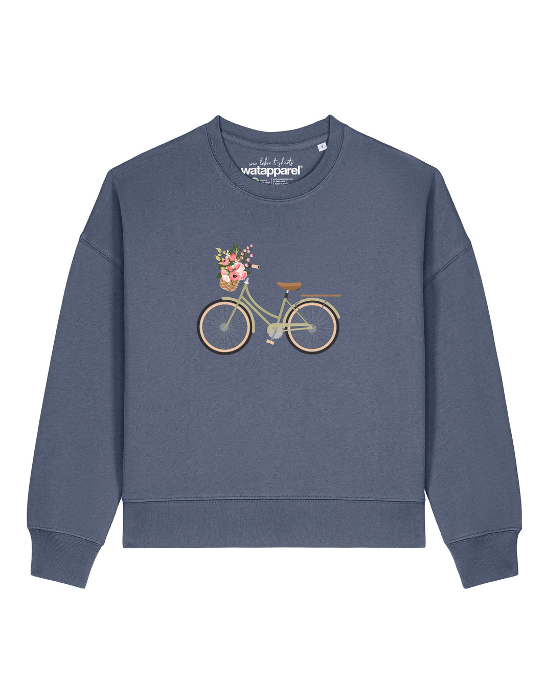 Damenfahrrad | Sweatshirt Frauen-front;C156