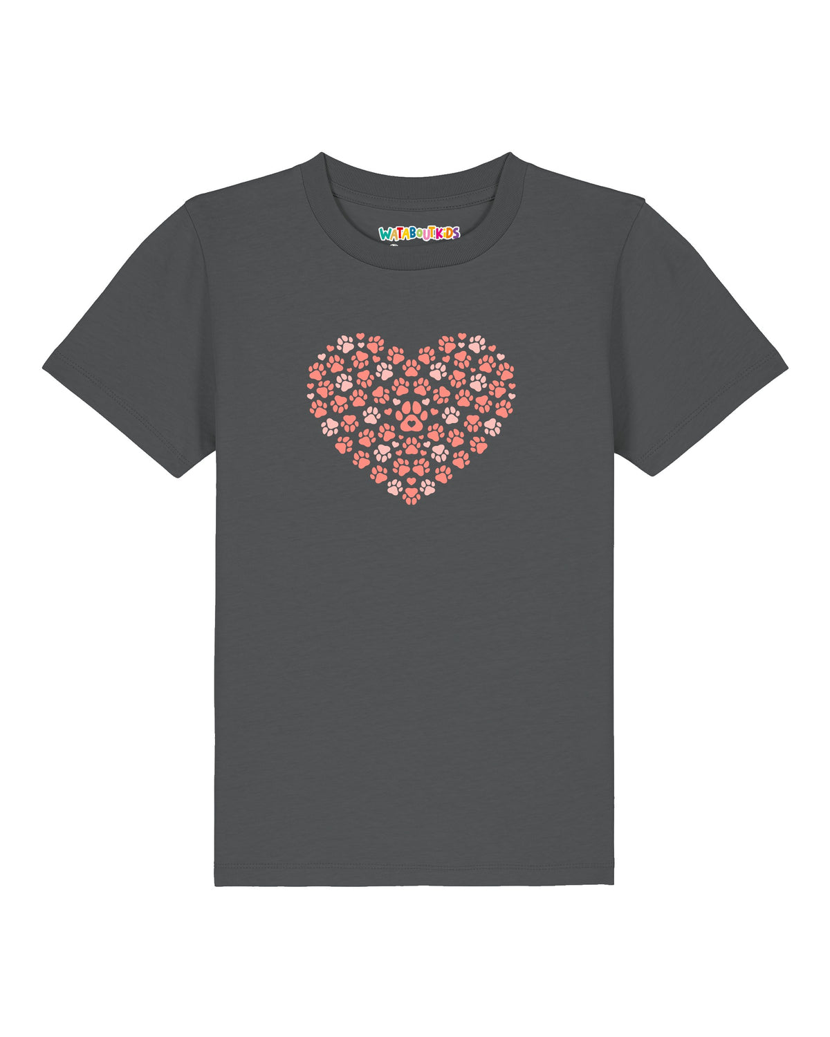 Pfotenliebe 02 | T-Shirt Kinder-front;C253