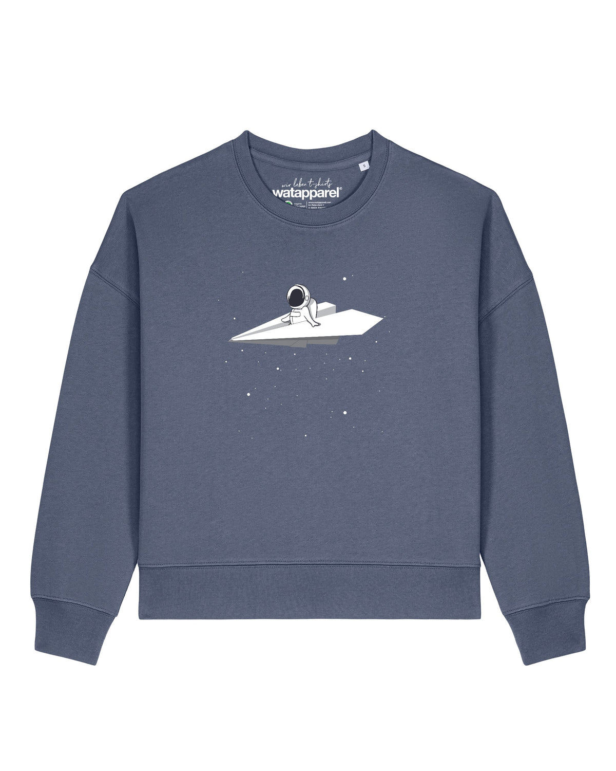 Fly me to the moon | Sweatshirt Frauen-front;C156