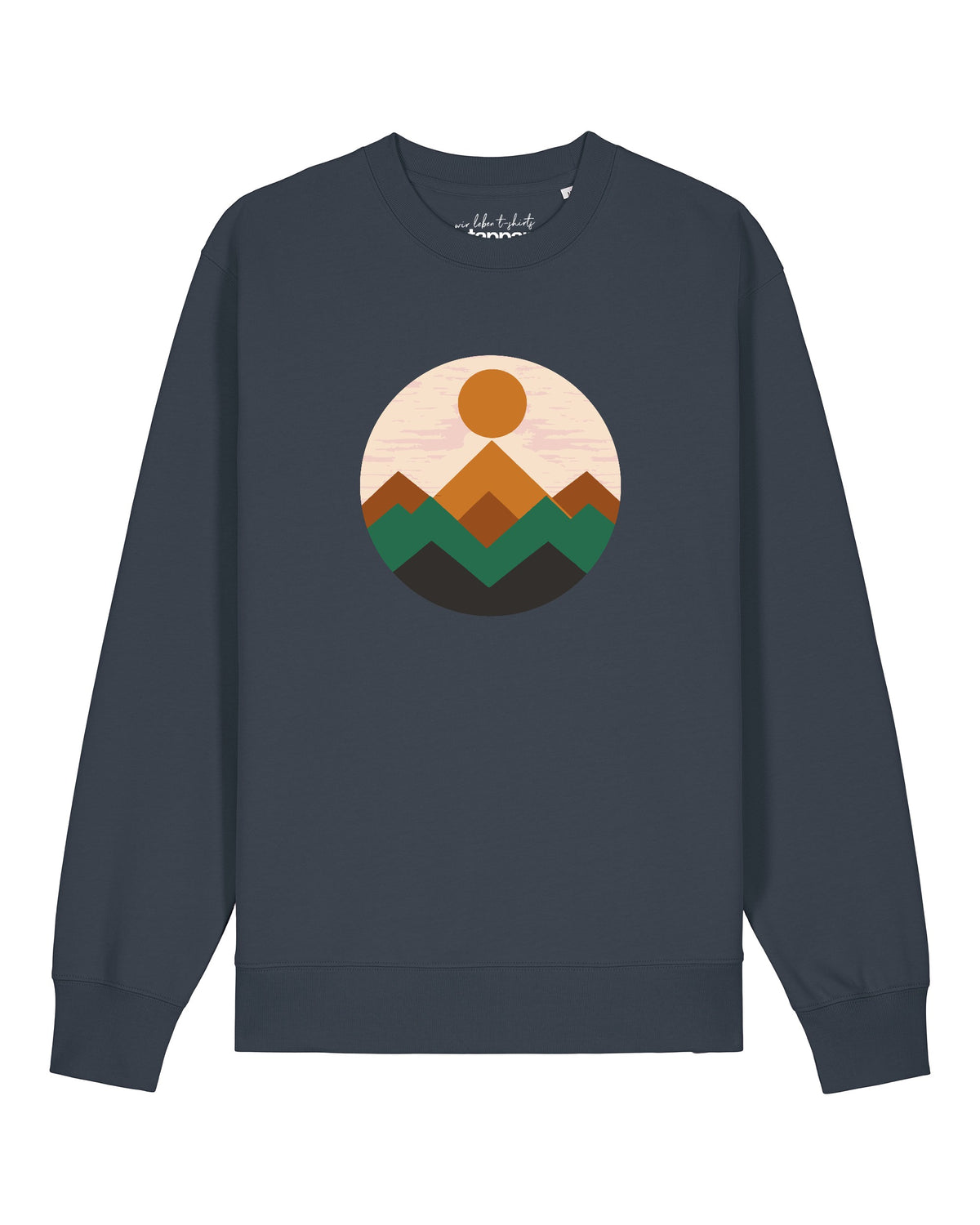 Geometric Landscape 2 | Sweatshirt Unisex-front;C715