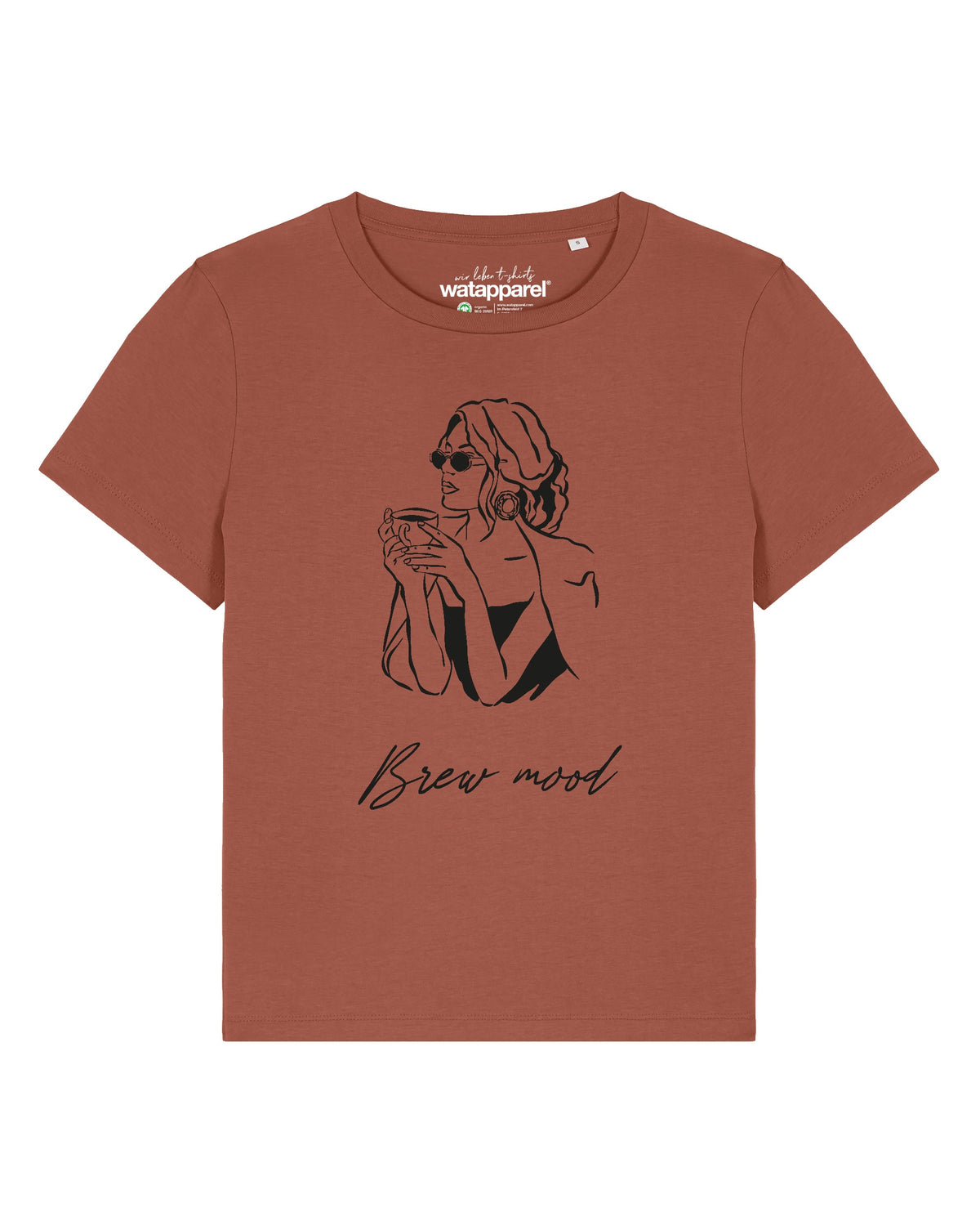 Brew mood | T-Shirt Frauen-front;C730