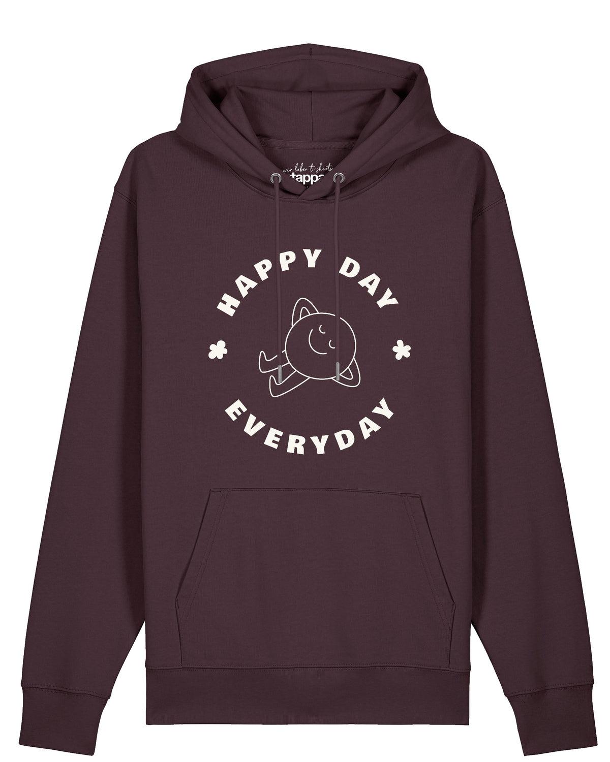 Happy day everyday | Hoodie Unisex-front;C116