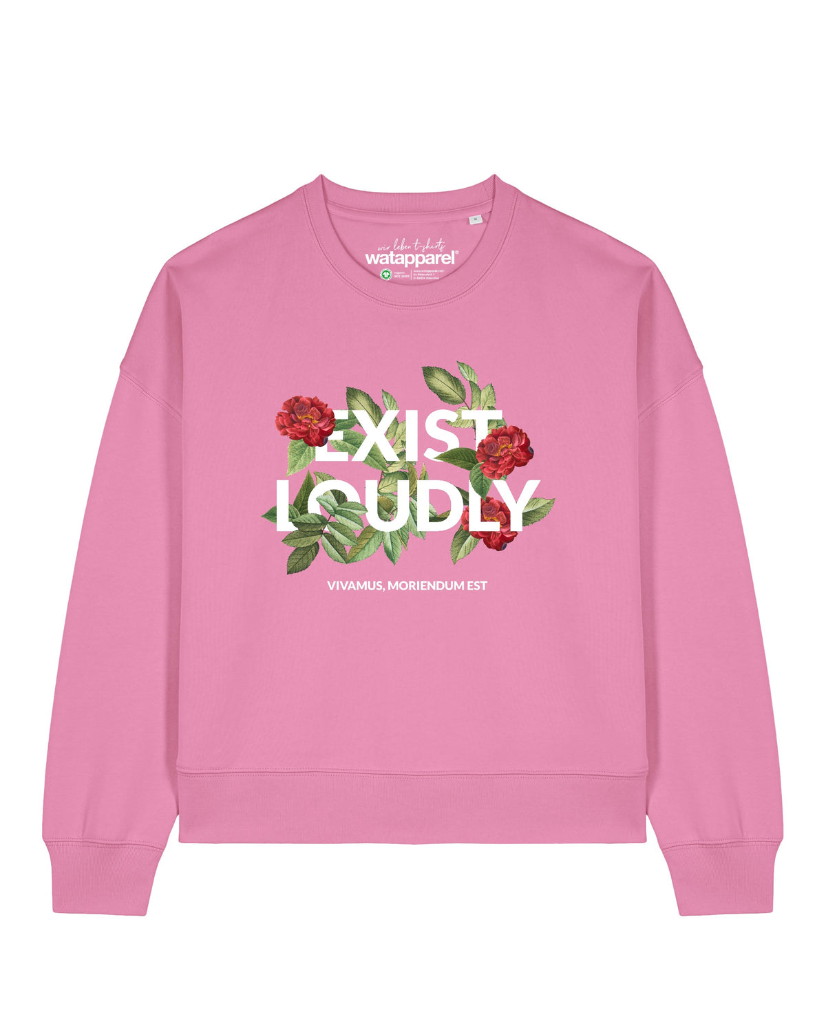 Exist Loudly | Sweatshirt Frauen-front;C129