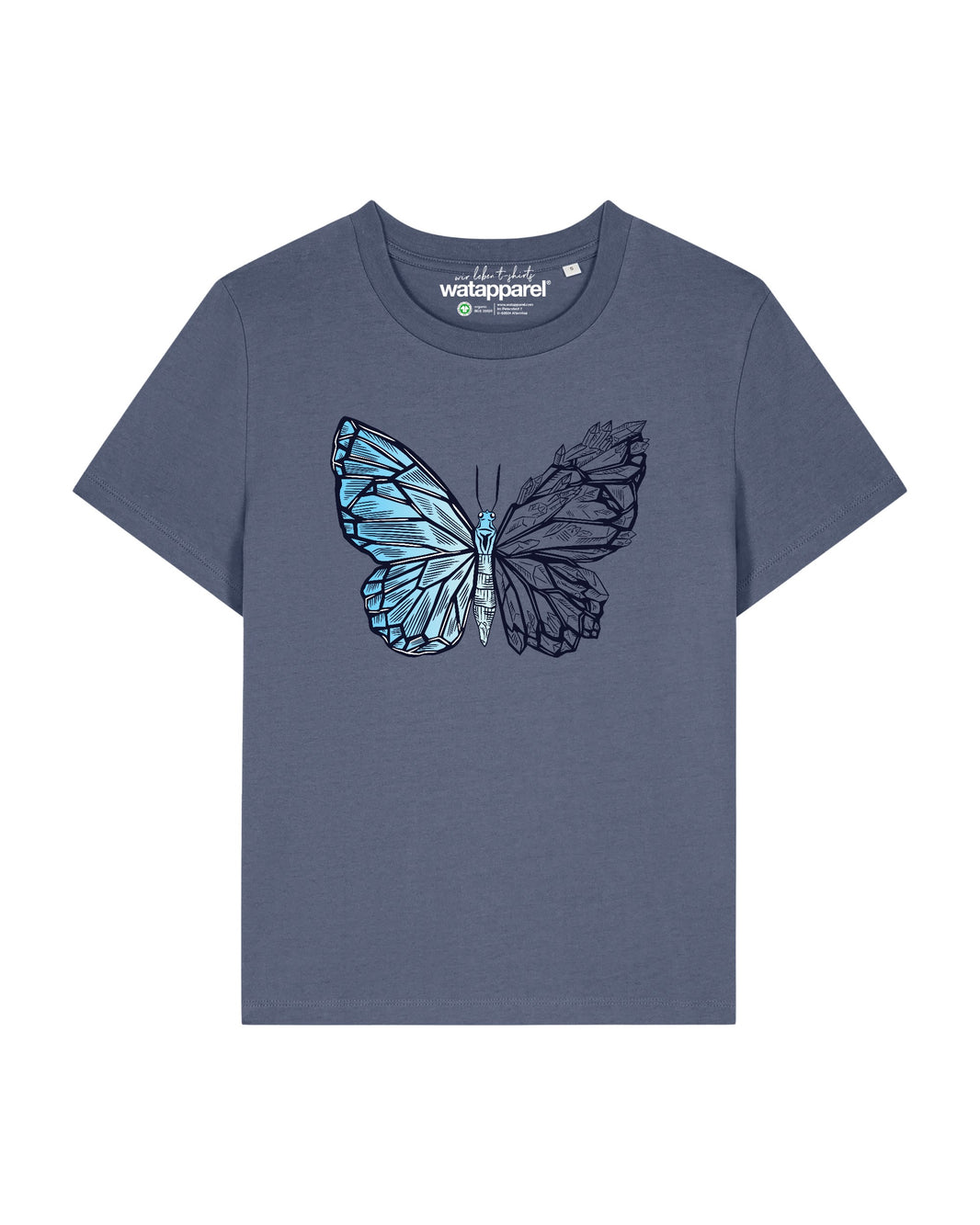 Crystal Butterfly | T-Shirt Frauen-front;C156