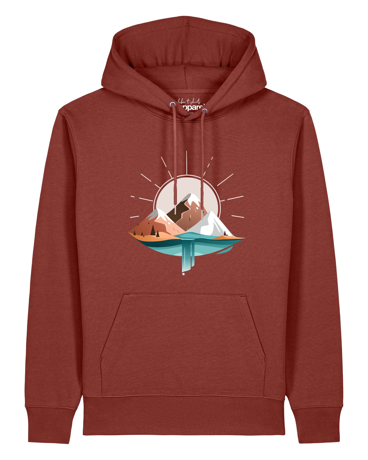 Sunrise & Lake | Hoodie Unisex-front;C150