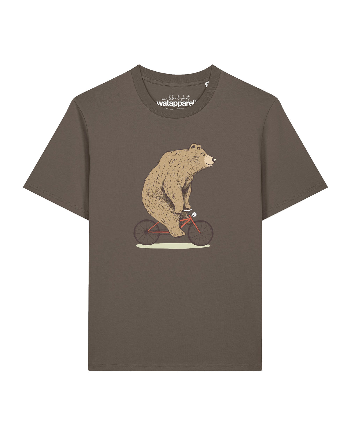 Fahrradbär | T-Shirt Unisex-front;C135