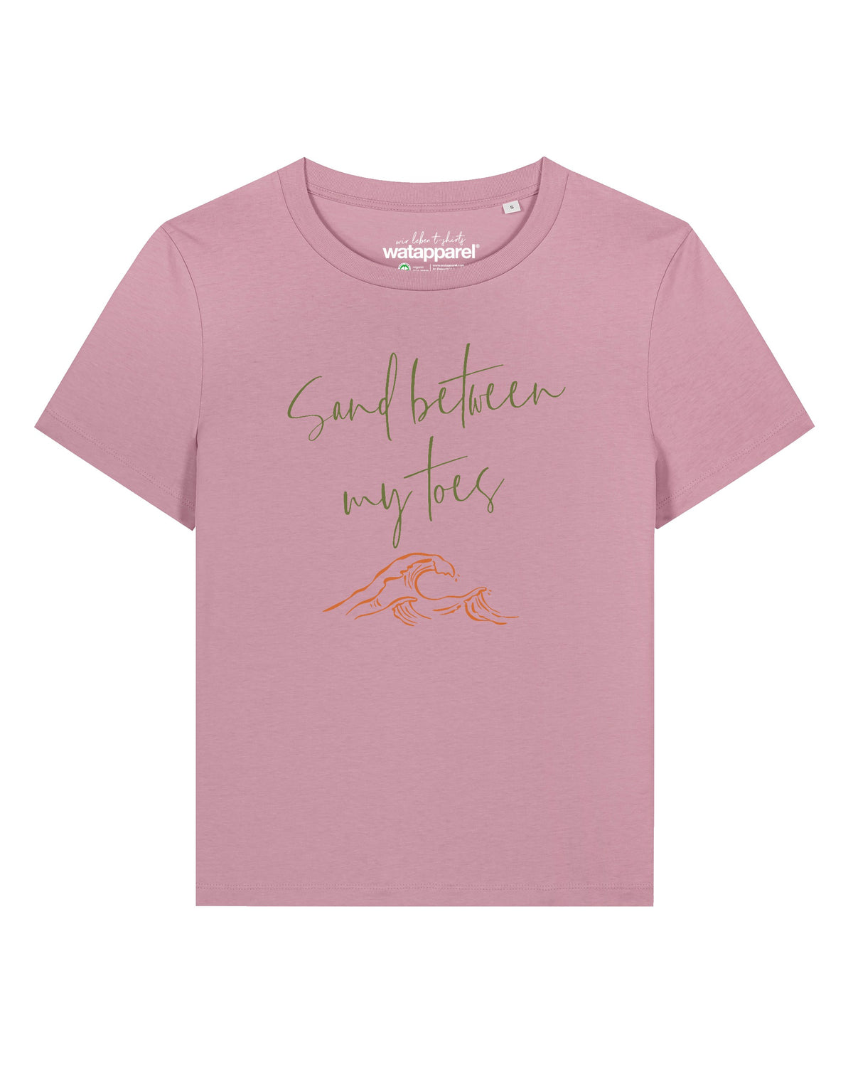 Sand between my toes | T-Shirt Frauen-front;C355