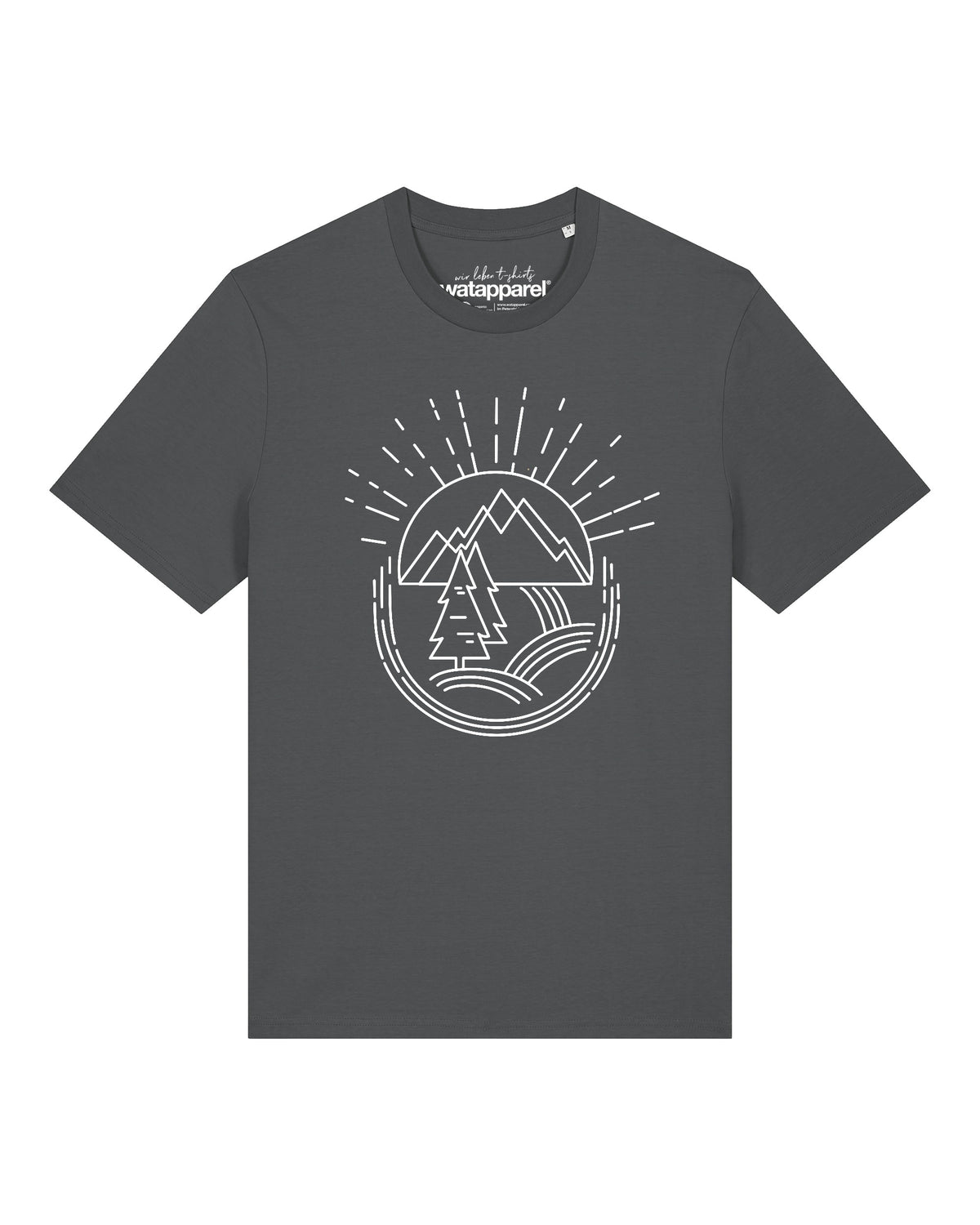 Natur ist schön | T-Shirt Unisex-front;C253