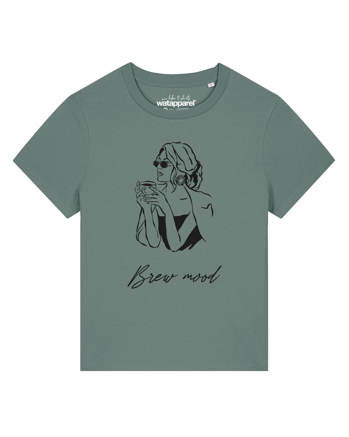 Brew mood | T-Shirt Frauen-front;C144