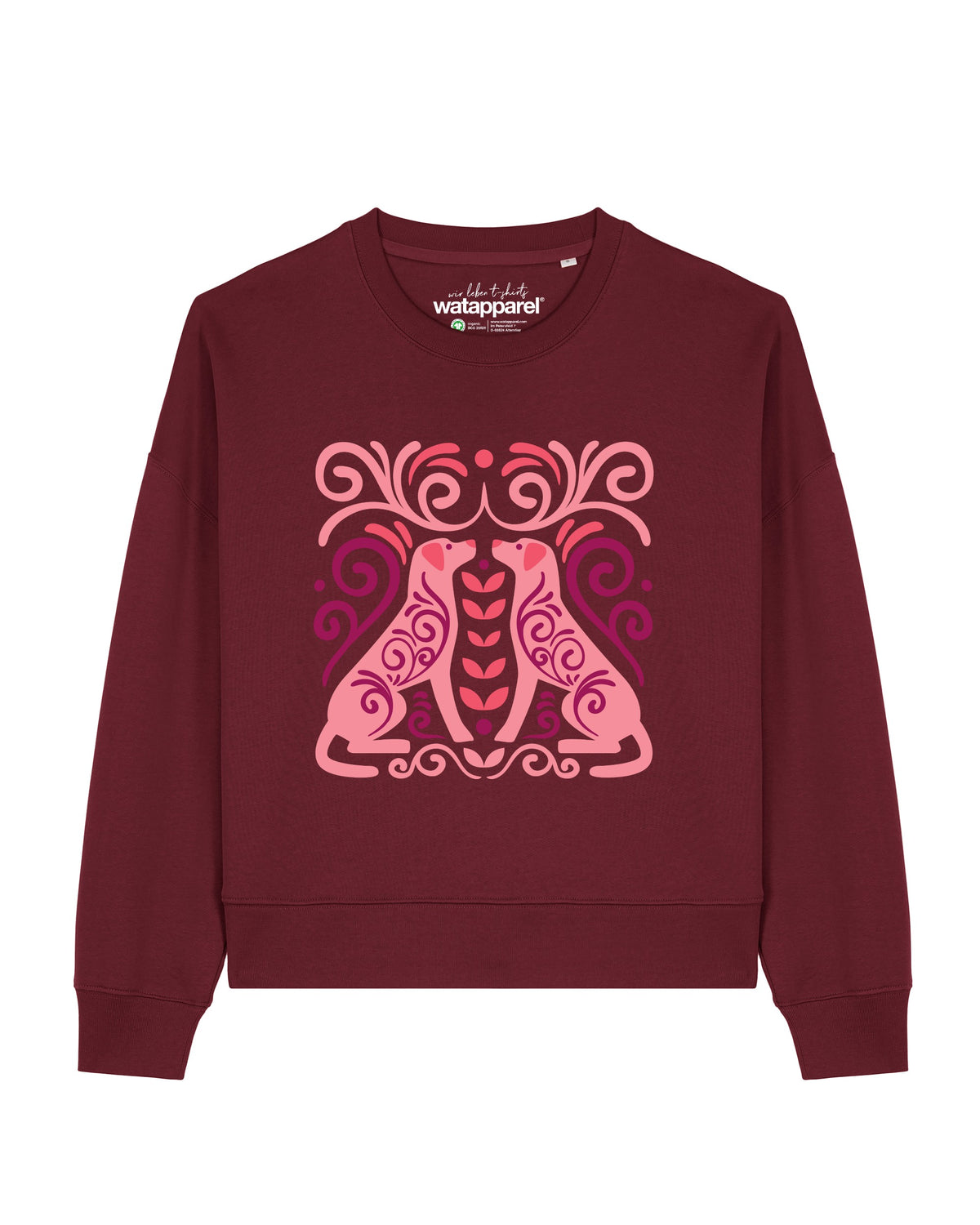 Hundeliebe | Sweatshirt Frauen-front;C244