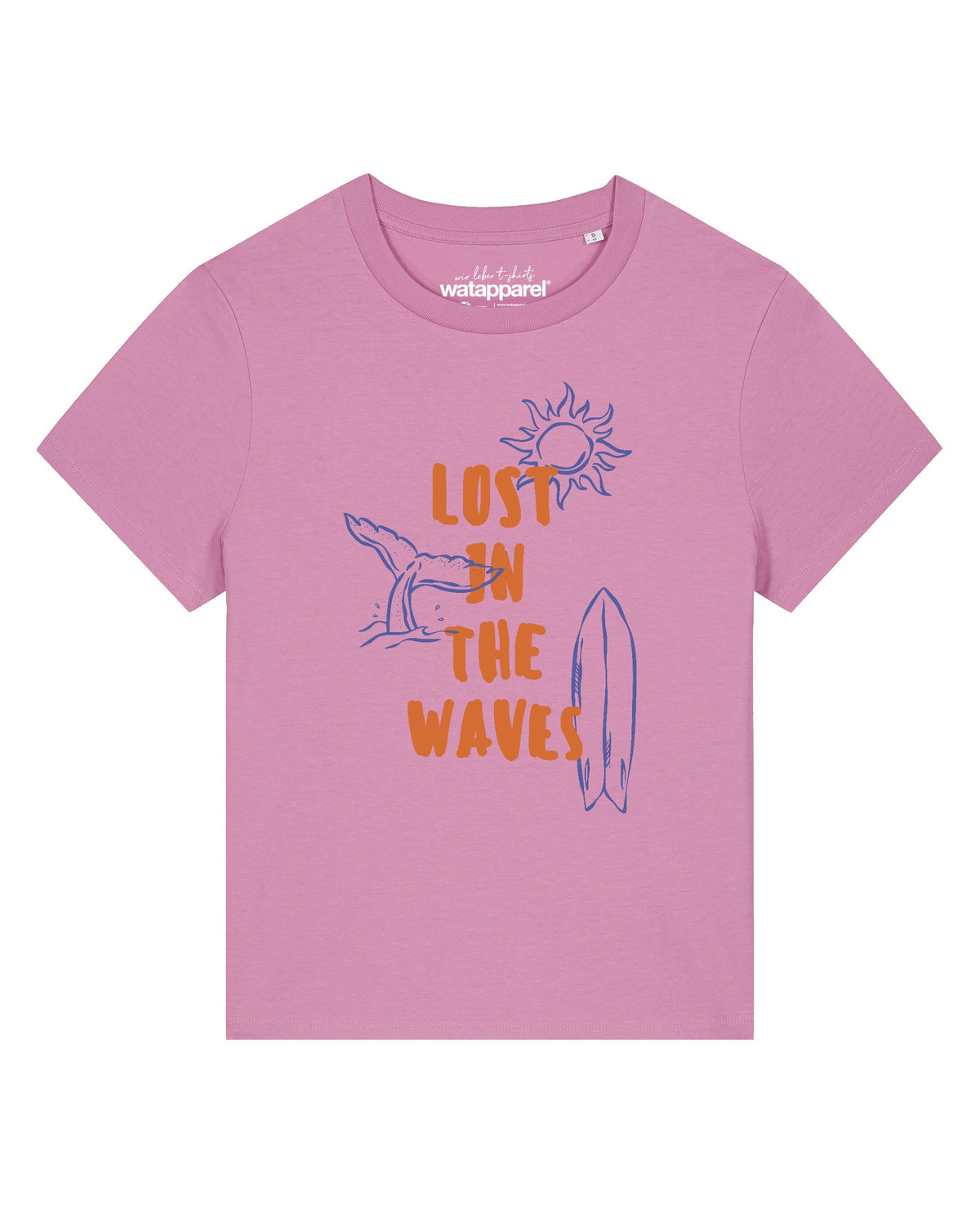 Lost in the waves | T-Shirt Frauen-front;C129