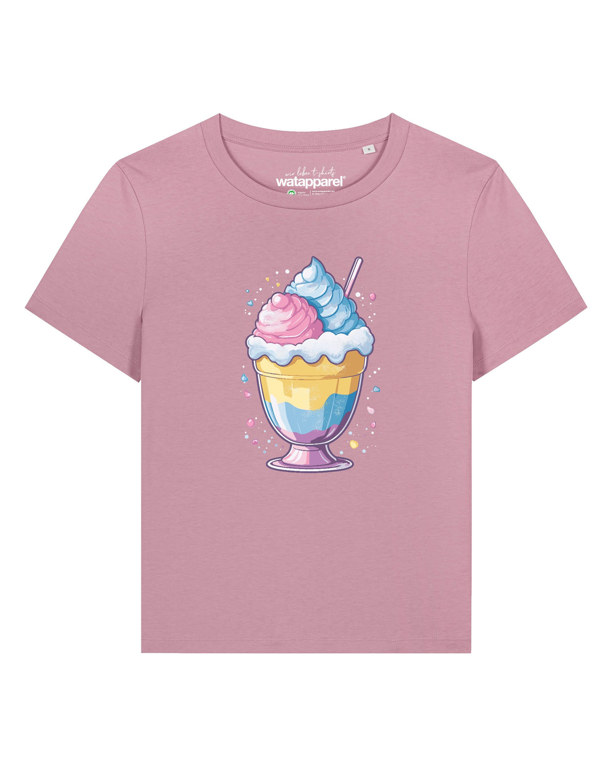 Eisbecher | T-Shirt Frauen-front;C355