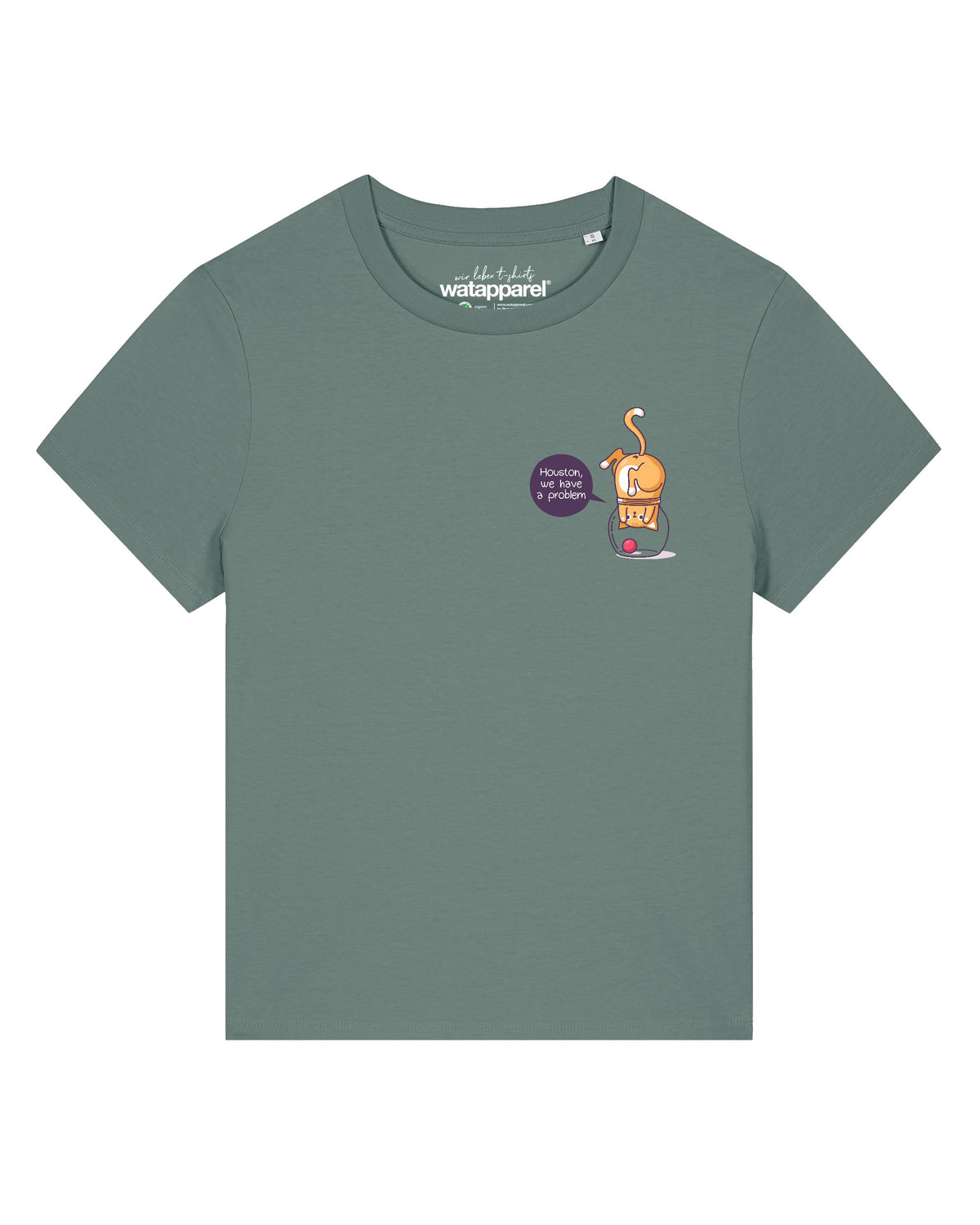 Funny Cat | T-Shirt Frauen-front;C144