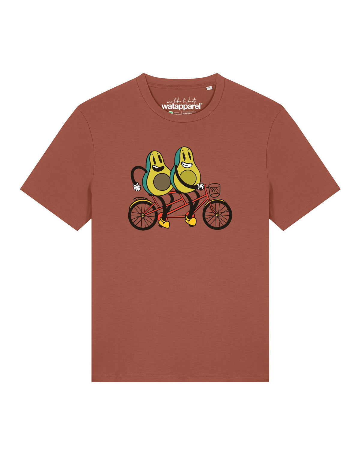 Avocado Fahrrad | T-Shirt Unisex-front;C730