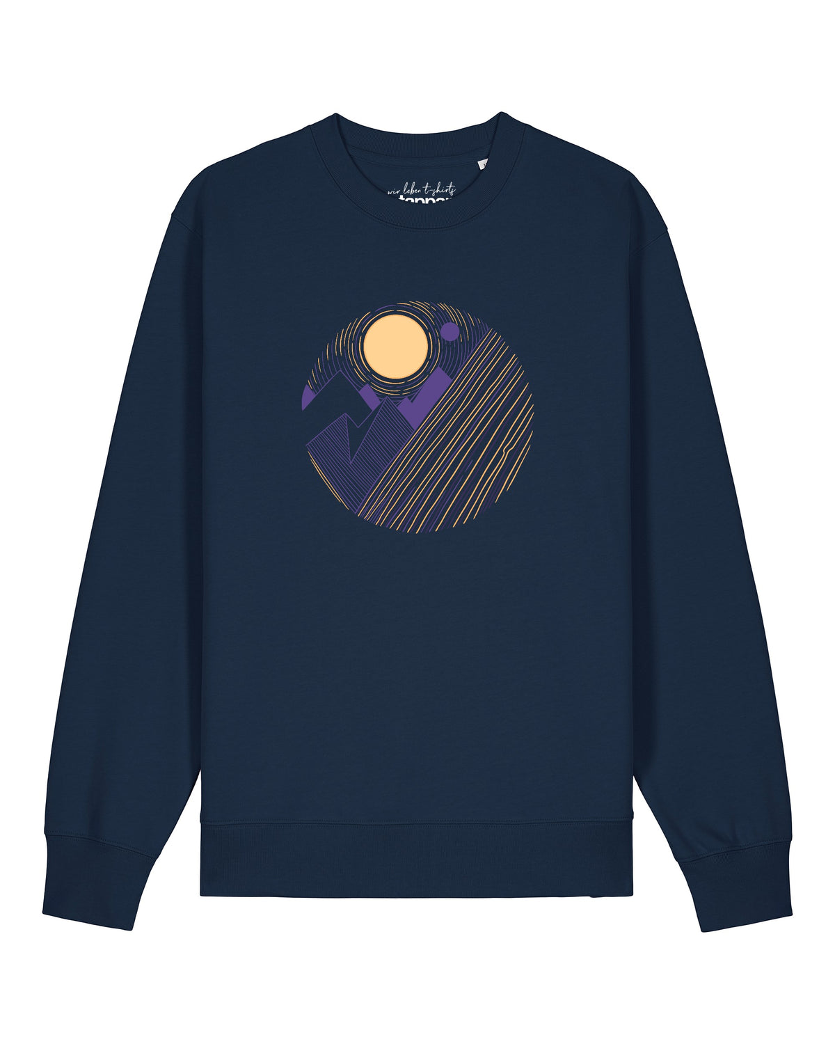 Geometric Landscape 3 | Sweatshirt Unisex-front;C727