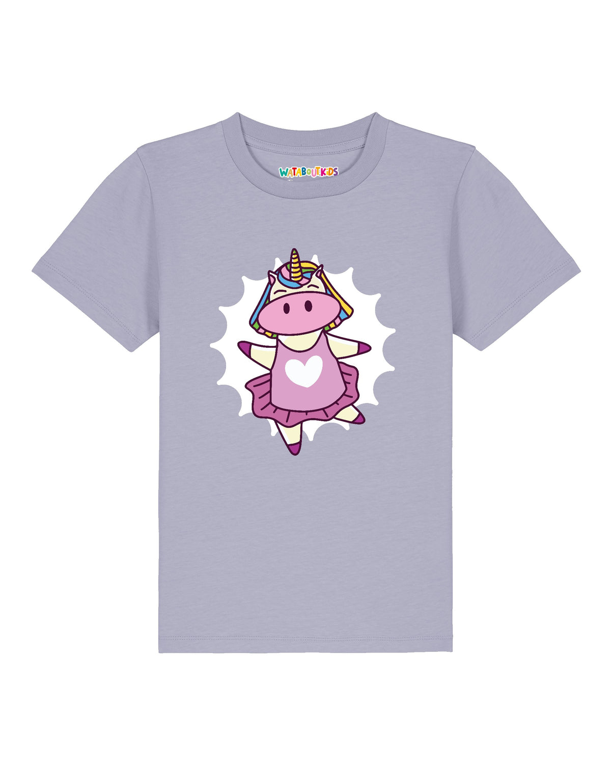 Ballett Unicorn | T-Shirt Kinder-front;C063