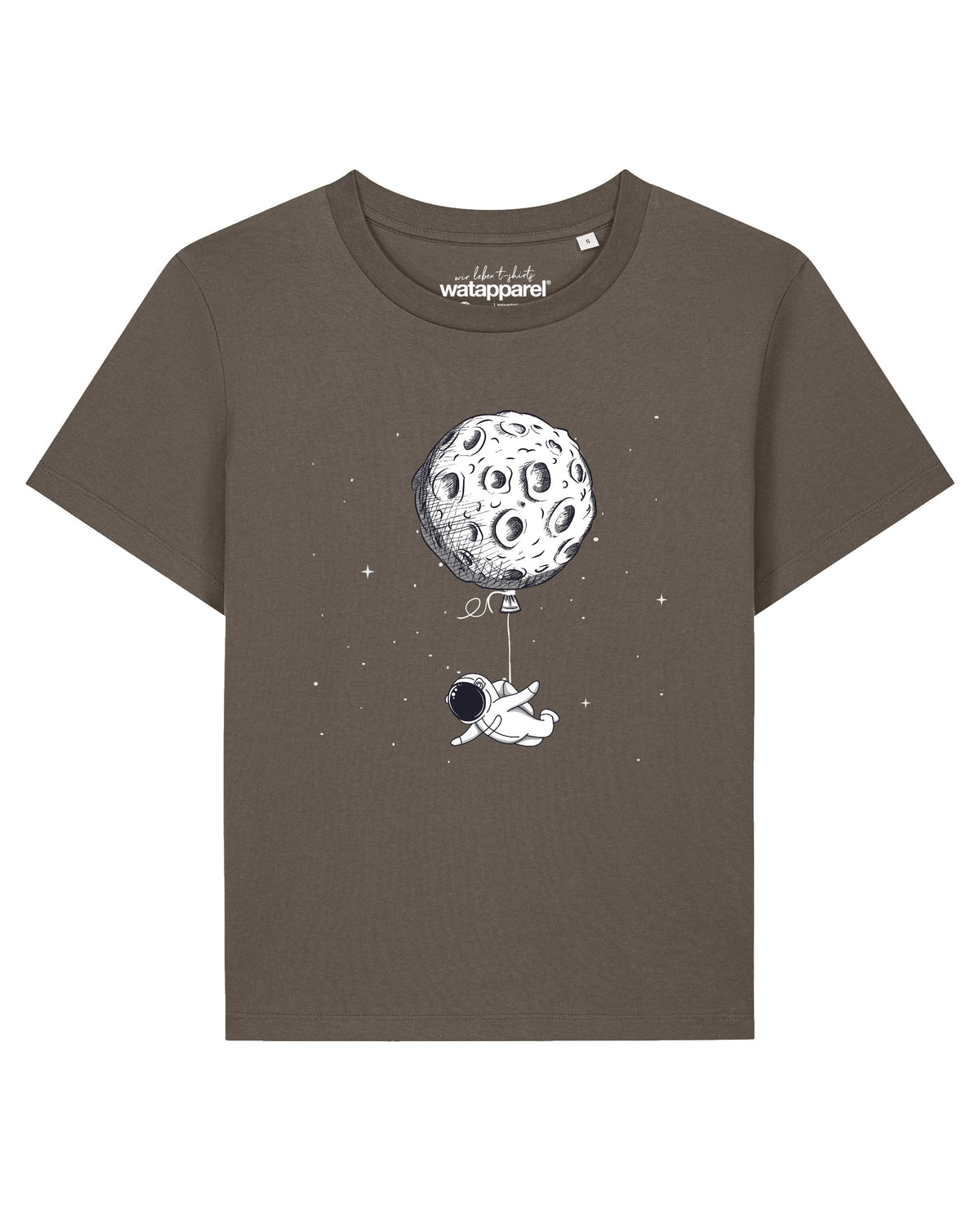 Funny Spaceman | T-Shirt Frauen-front;C135