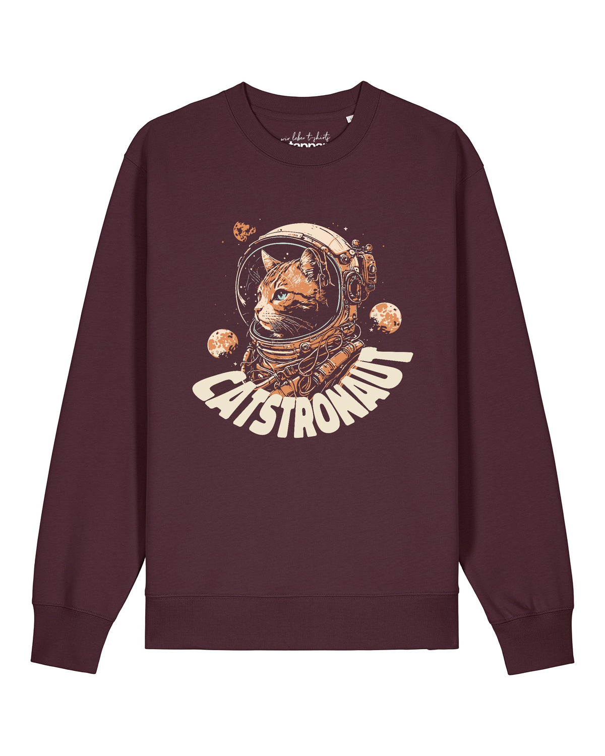 Catstronaut | Sweatshirt Unisex-front;C116