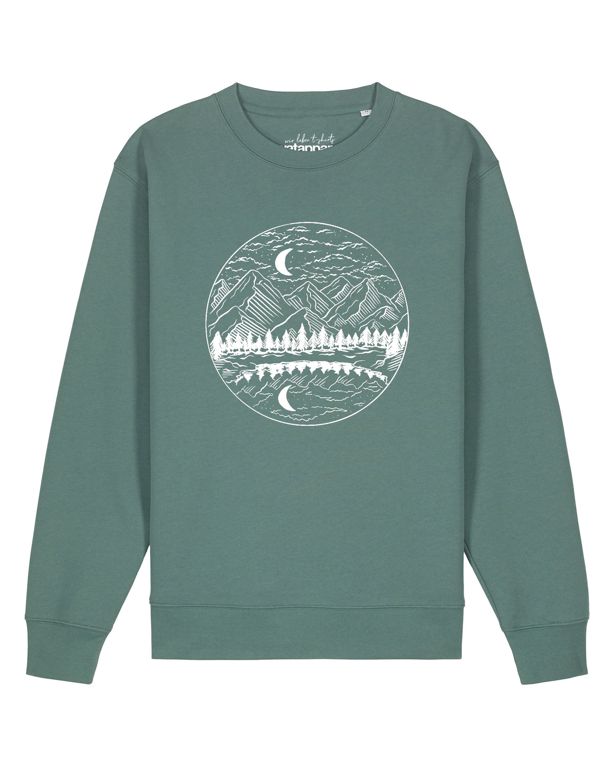 Mountains by night | Sweatshirt Unisex-front;C144