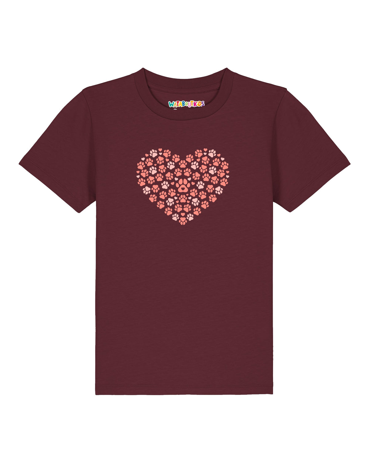 Pfotenliebe 02 | T-Shirt Kinder-front;C244