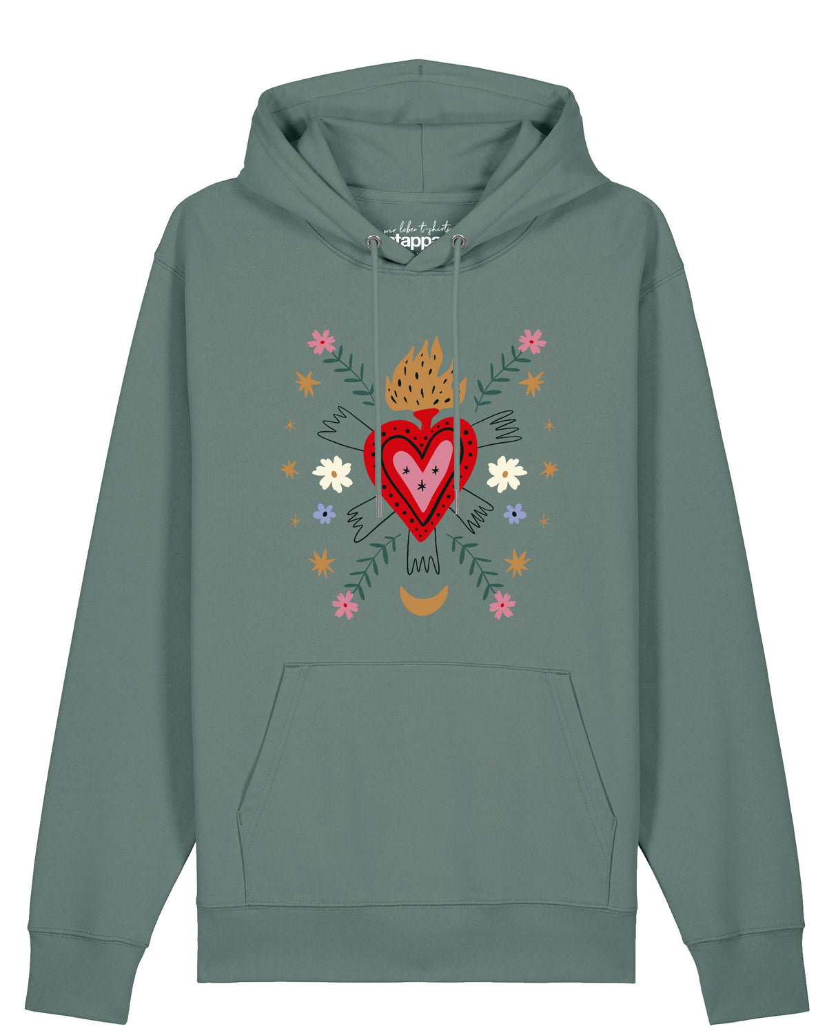 Love and flex | Hoodie Unisex-front;C144