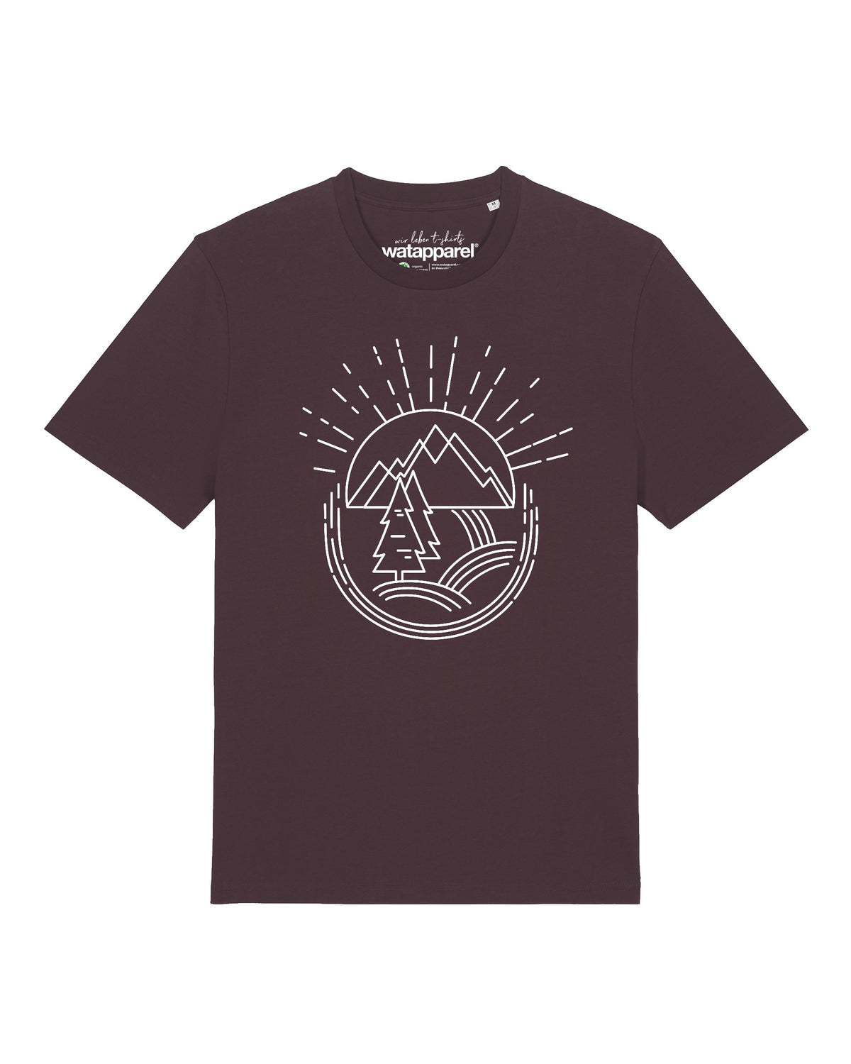 Natur ist schön | T-Shirt Unisex-front;C116
