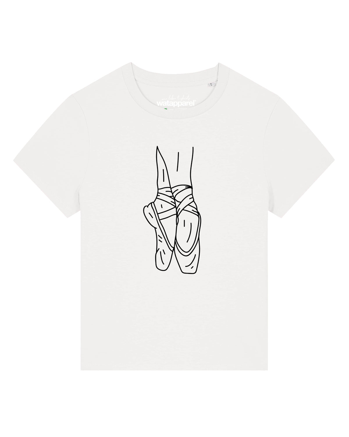 Ballett Spitze | T-Shirt Frauen-front;C018