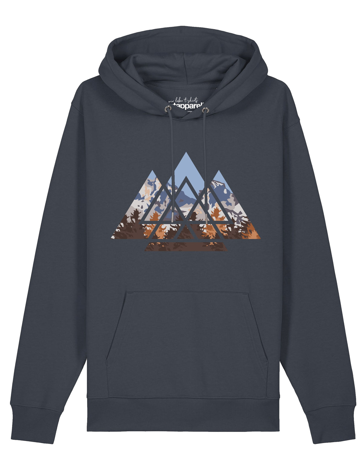 Geometric Landscape | Hoodie Unisex-front;C715