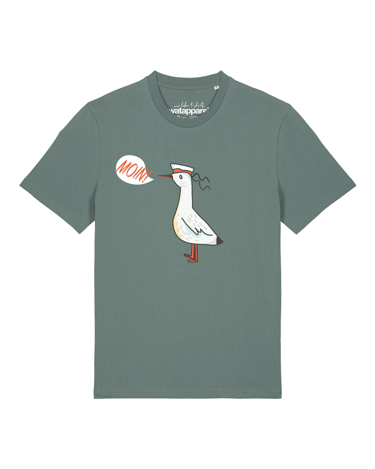 Moin Seagull | T-Shirt Unisex-front;C144