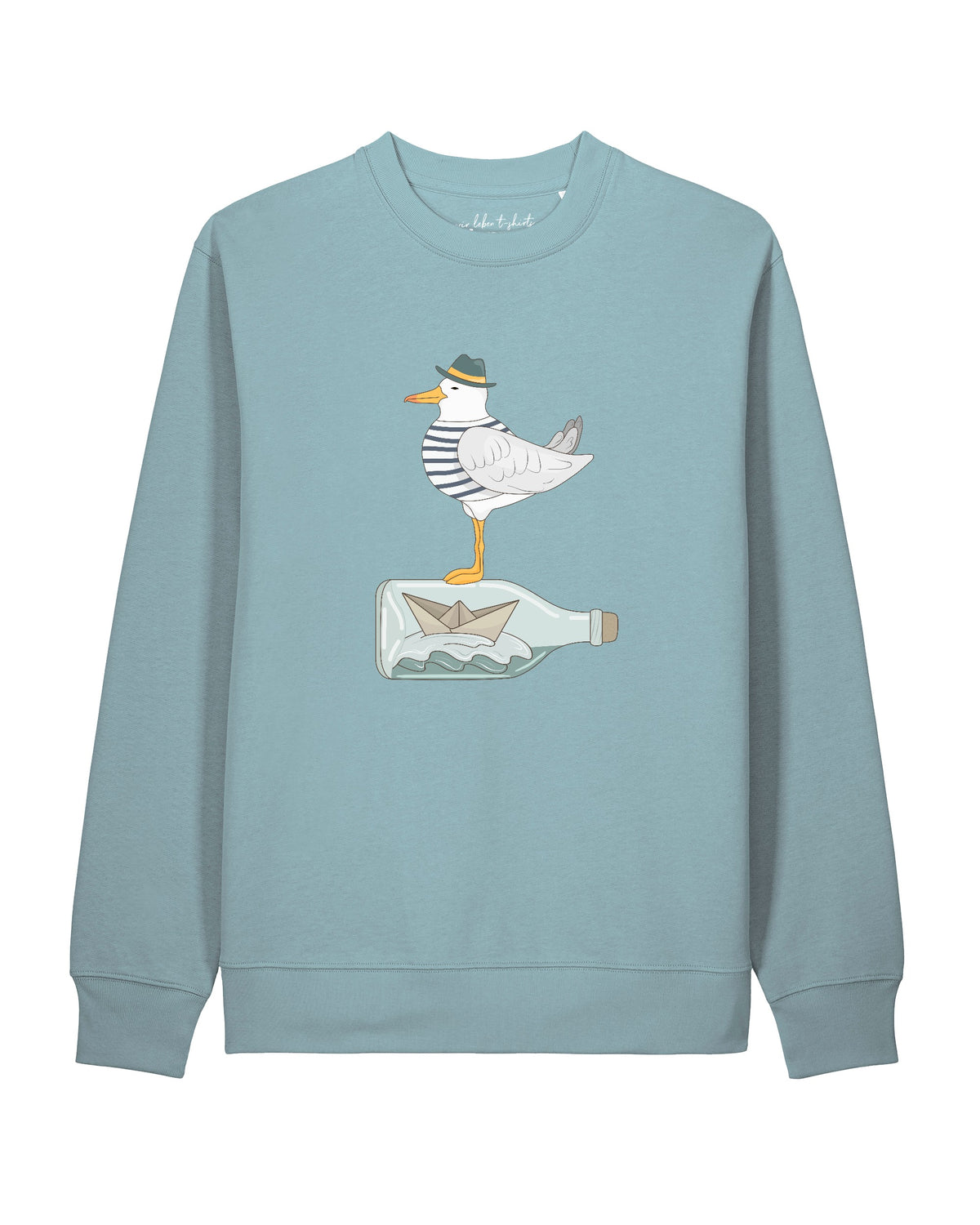 Möwe mit Hut | Sweatshirt Unisex-front;C173