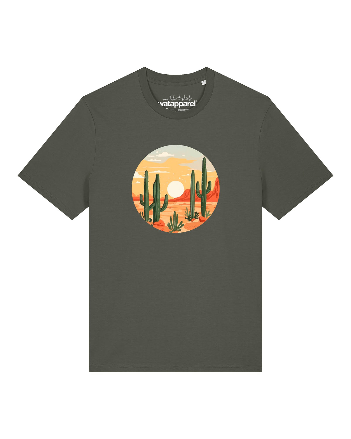 Sonnenuntergang in der Wüste | T-Shirt Unisex-front;C223