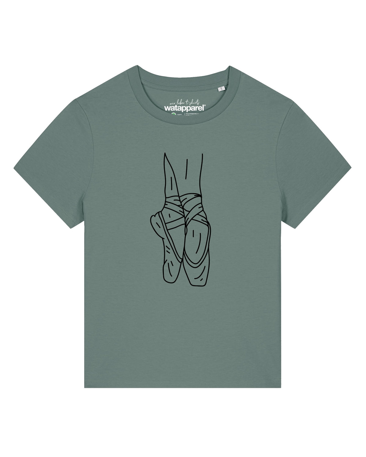 Ballett Spitze | T-Shirt Frauen-front;C144