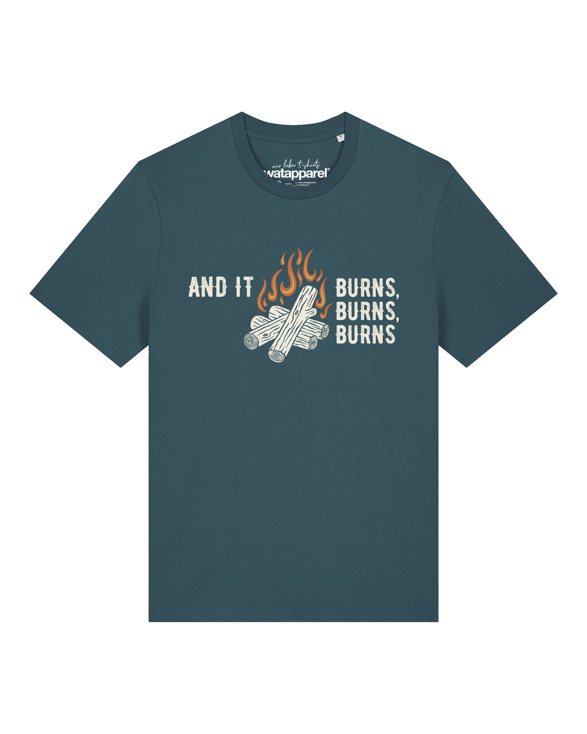 And it burns | T-Shirt Unisex-front;C702