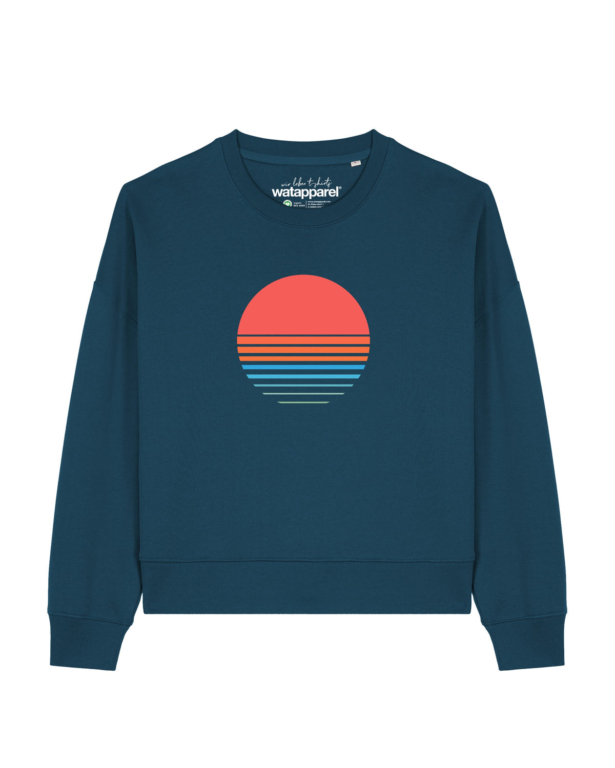 Abstract 03 | Sweatshirt Frauen-front;C136