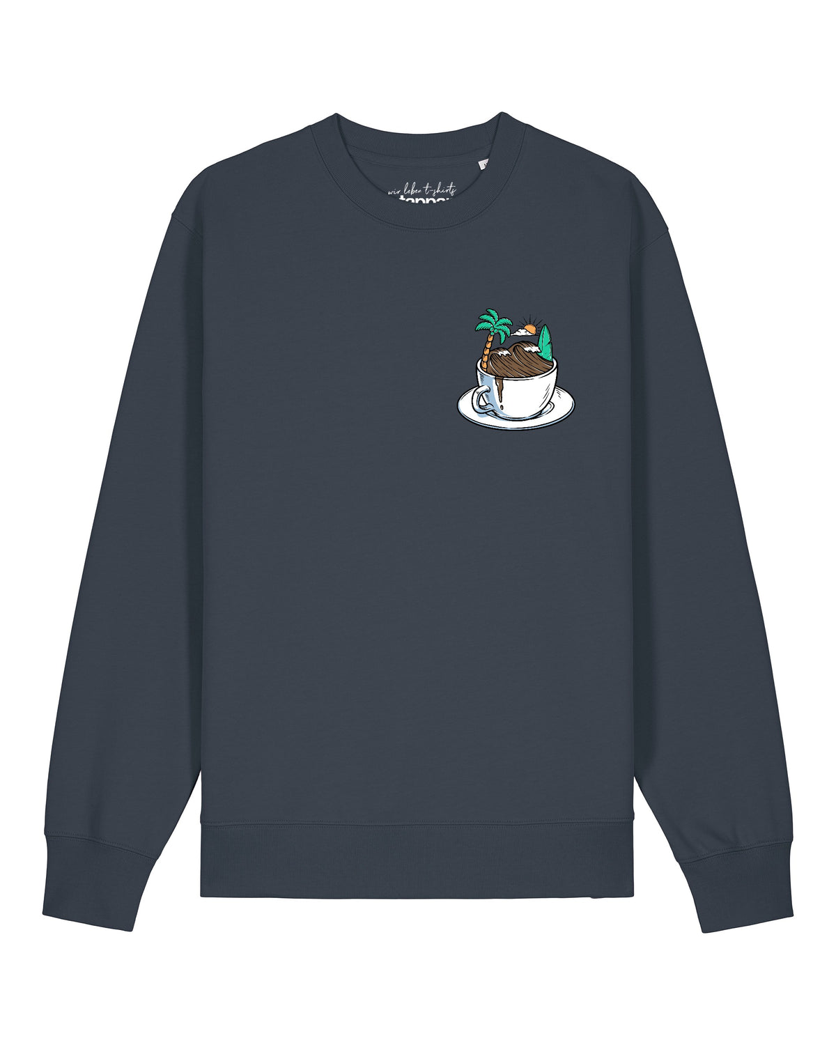 Coffee waves | Sweatshirt Unisex-front;C715